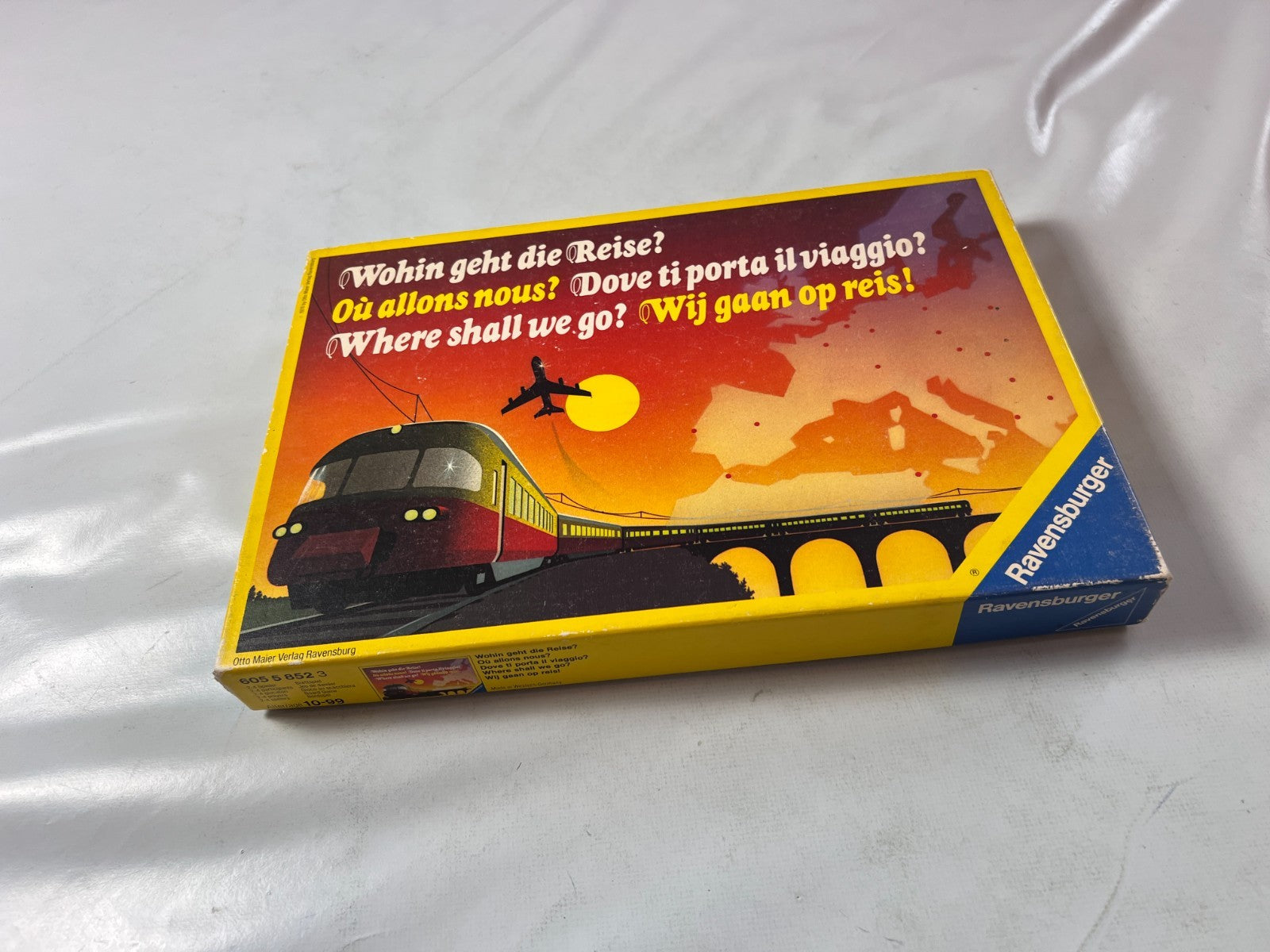 Wohin geht die Reise? Ravensburger 1976 Brettspiel - Vollständig - Ansicht 10