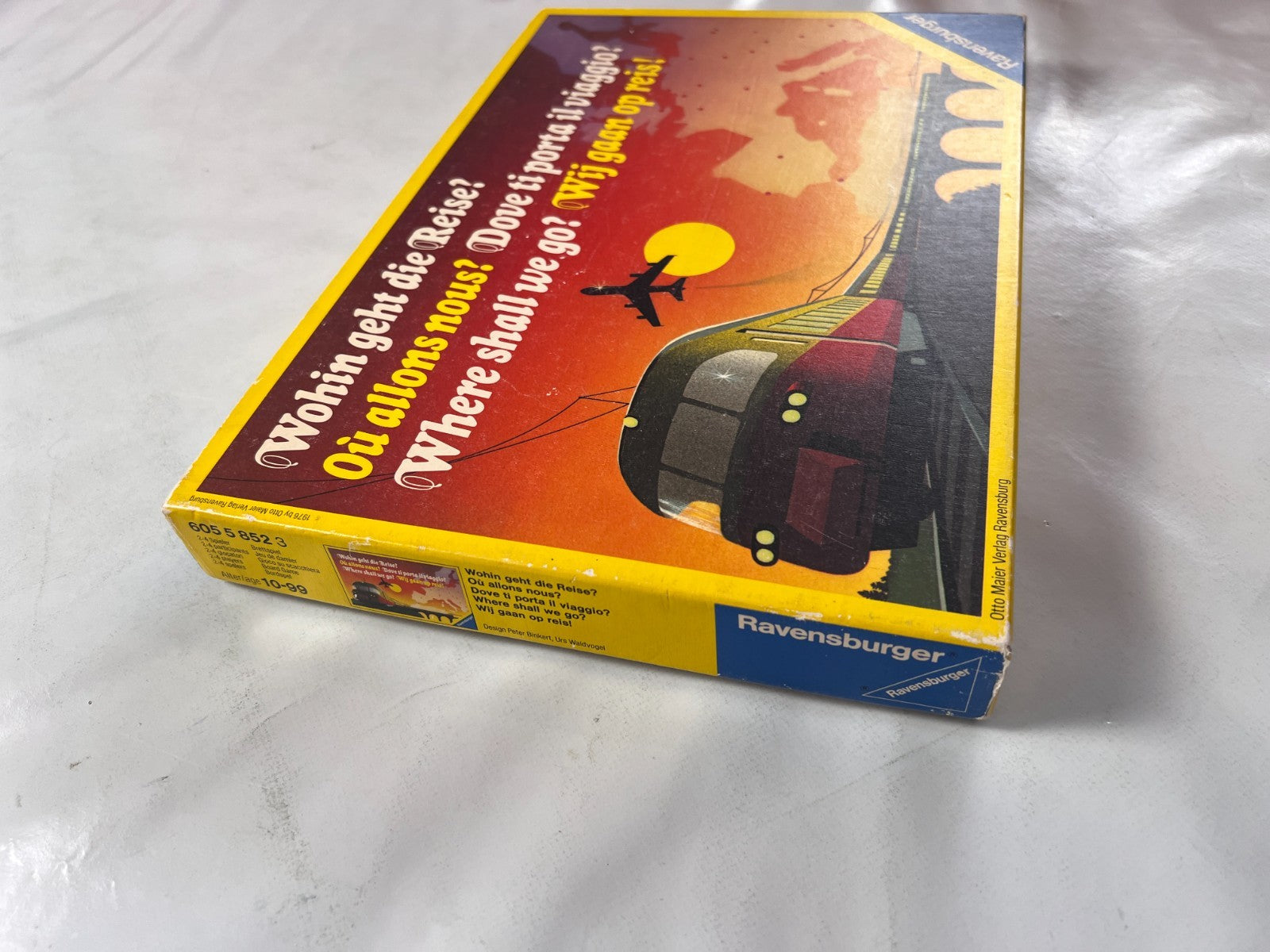 Wohin geht die Reise? Ravensburger 1976 Brettspiel - Vollständig - Ansicht 7