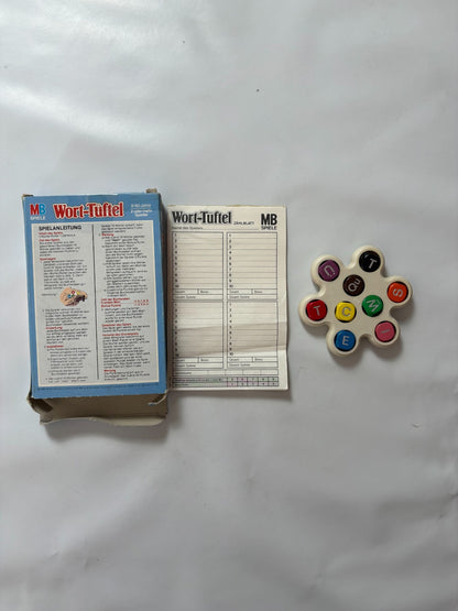 Wort Tüftel Parker Hasbro MB 1984 Reise Vollständig - Ansicht 9