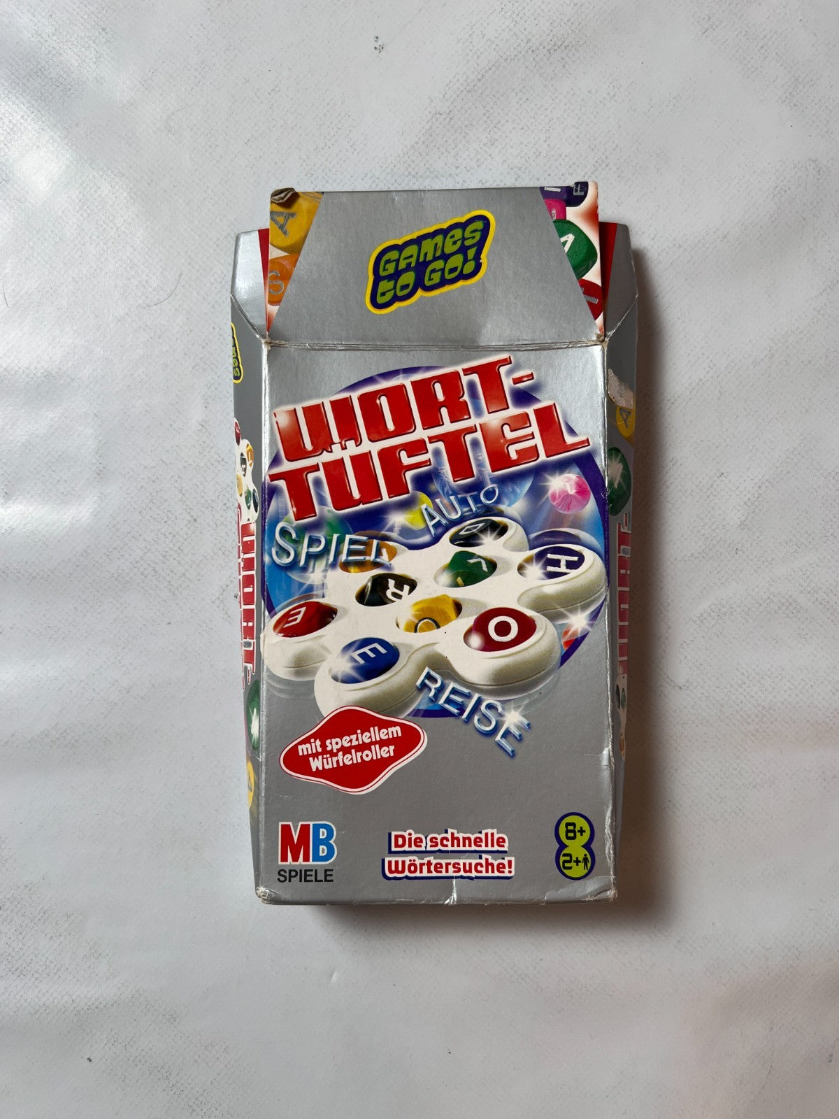 Wort Tüftel Parker Hasbro MB 2001 Reise Vollständig - Ansicht 4