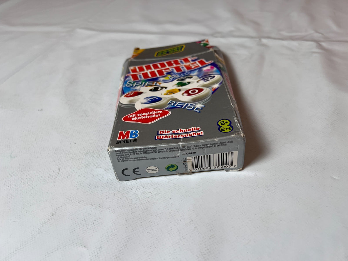 Wort Tüftel Parker Hasbro MB 2001 Reise Vollständig - Ansicht 8