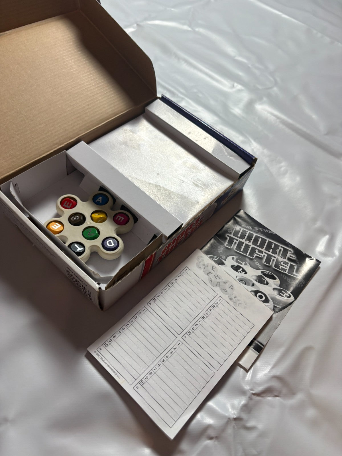 Wort Tüftel Parker Hasbro MB 2005 Reise Vollständig - Ansicht 9