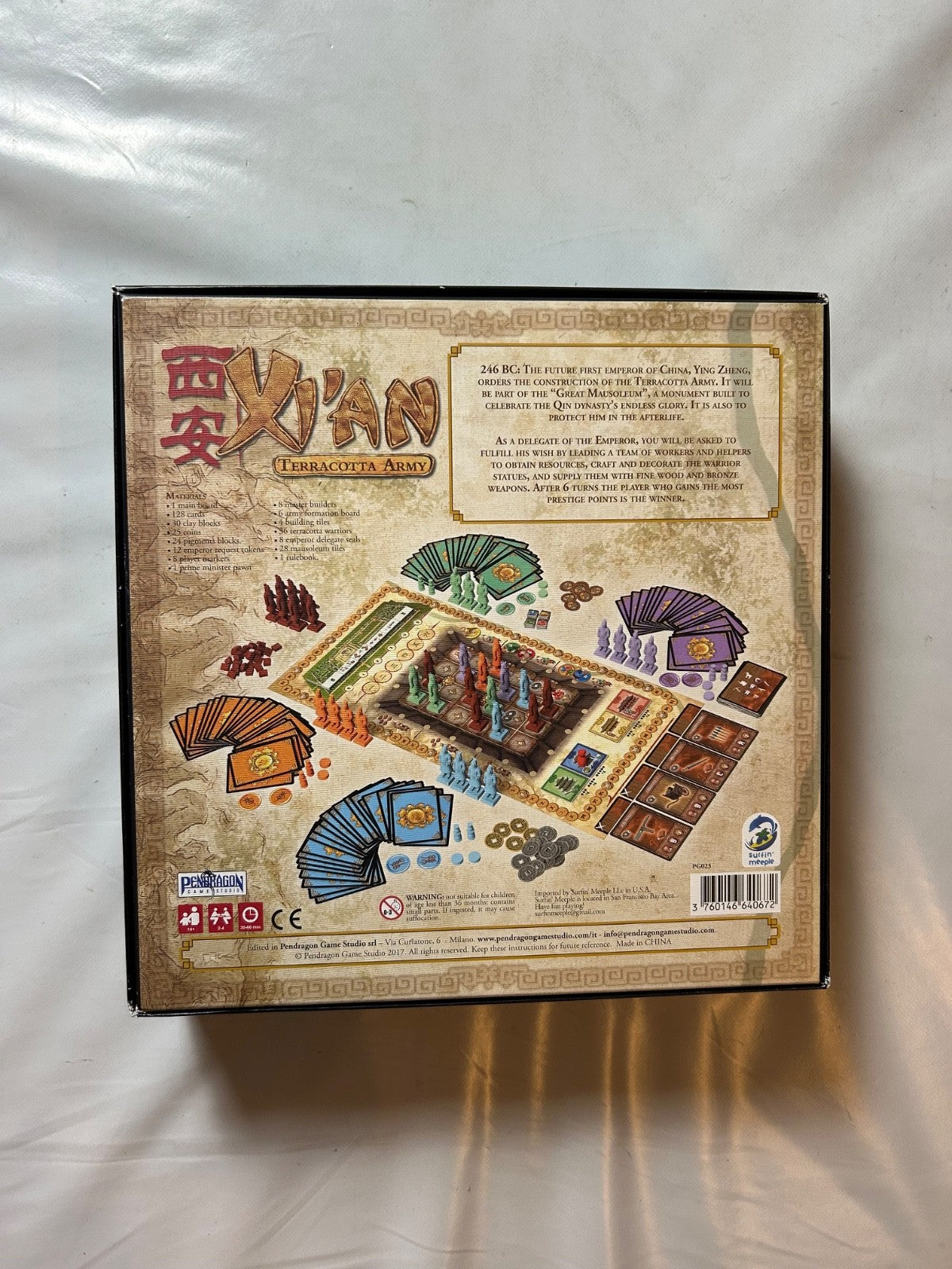 XIAN  Terracotta Army Englisch Brettspiel  Vollständig - Ansicht 9