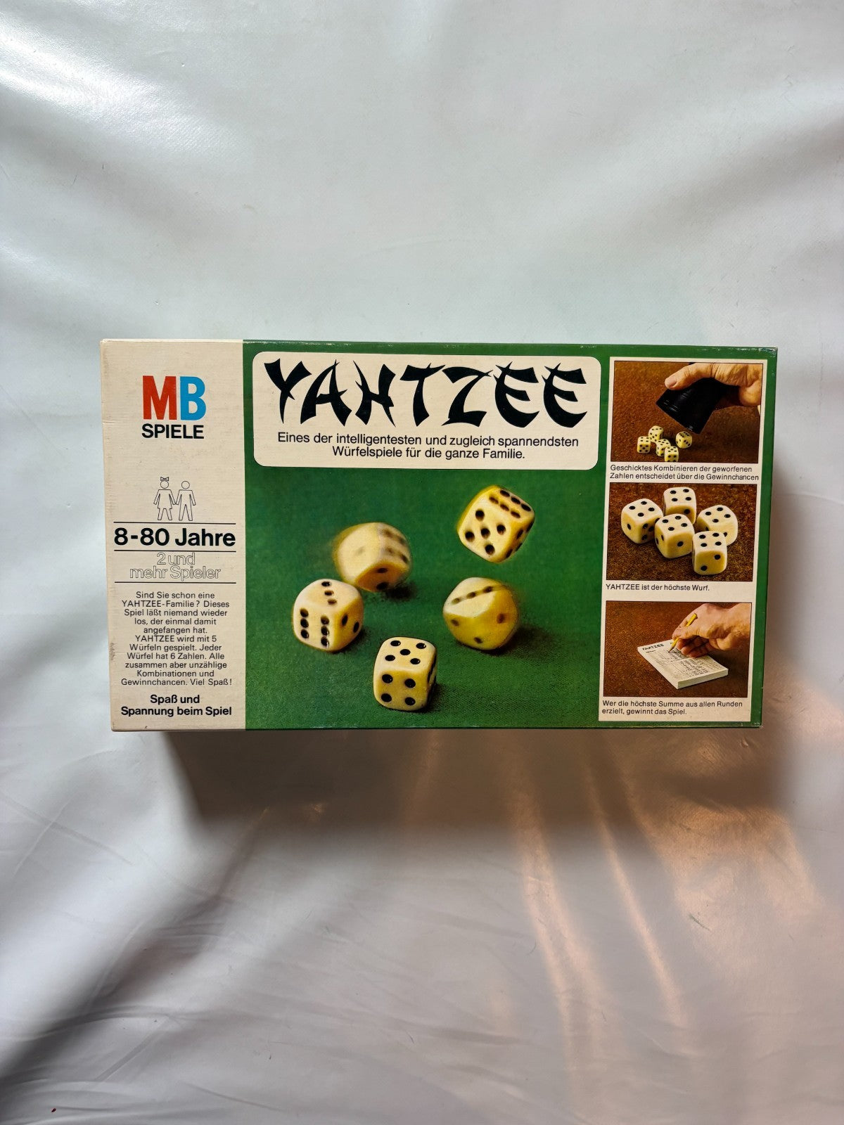 YAHTZEE MB Brettspiel Gesellschaftsspiel Würfelspiel  Vollständig - Ansicht 2