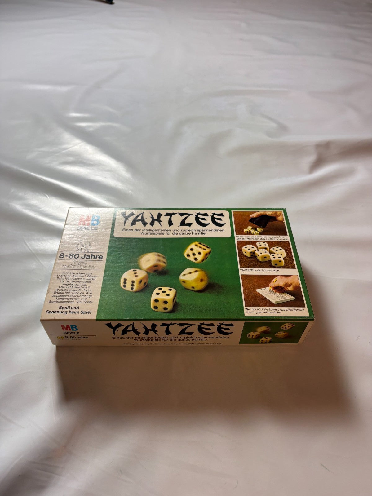 YAHTZEE MB Brettspiel Gesellschaftsspiel Würfelspiel  Vollständig - Ansicht 3