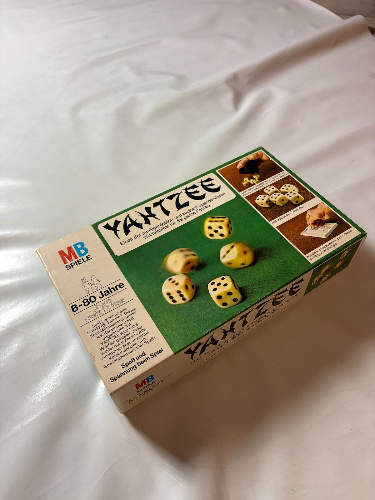 YAHTZEE MB Brettspiel Gesellschaftsspiel Würfelspiel  Vollständig - Ansicht 5