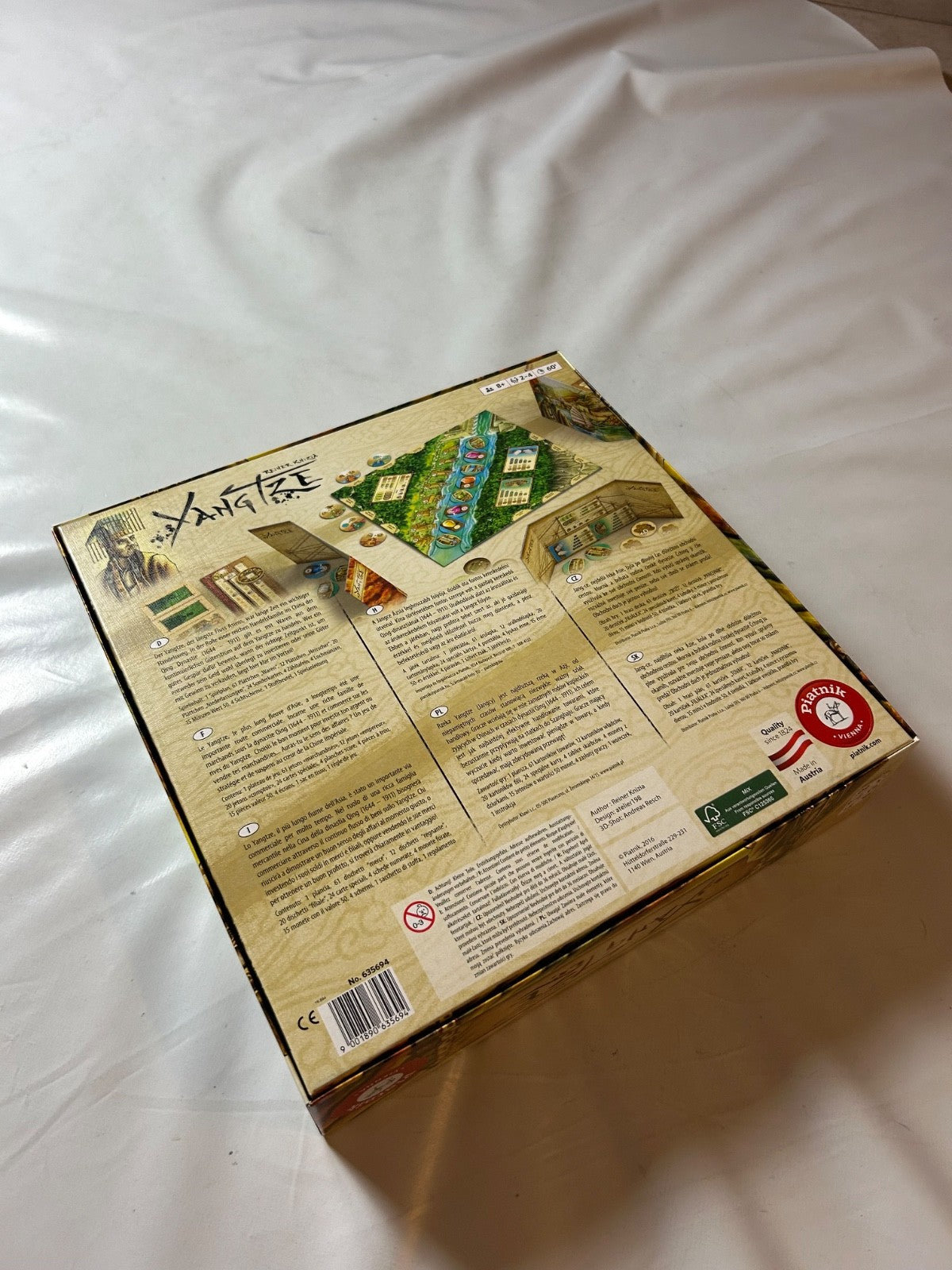 Yangtze Piatnik Brettspiel Gesellschaftsspiel  Vollständig - Ansicht 11