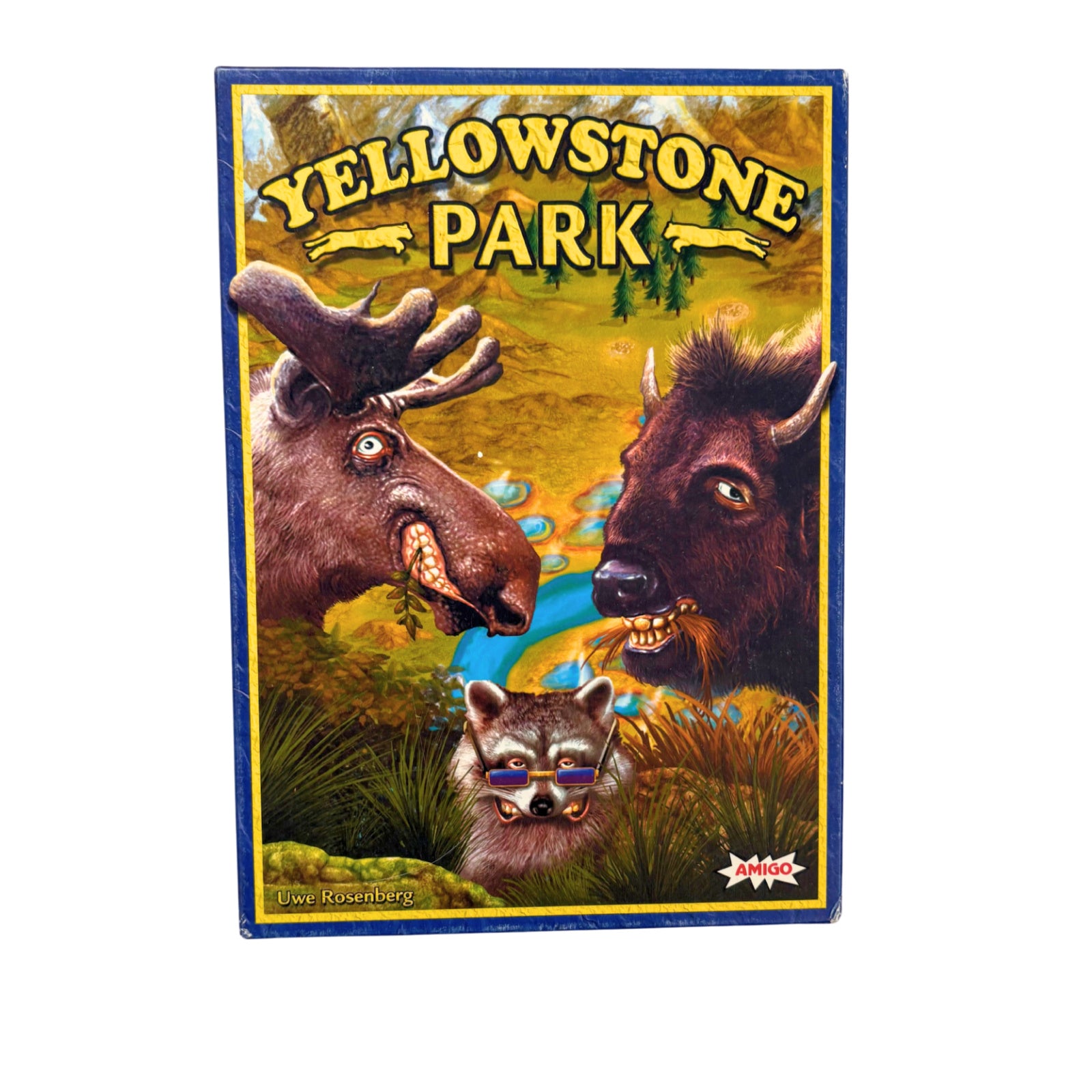 Yellowstone Park - Uwe Rosenberg - AMIGO – SKU A12994 – Gesellschaftsspiel gebraucht kaufen bei Brettspielimperium