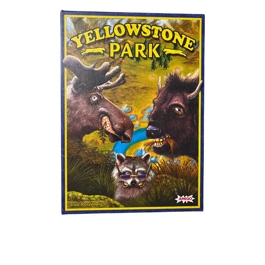 Yellowstone Park - Uwe Rosenberg - AMIGO – SKU A6548 – Gesellschaftsspiel gebraucht kaufen bei Brettspielimperium