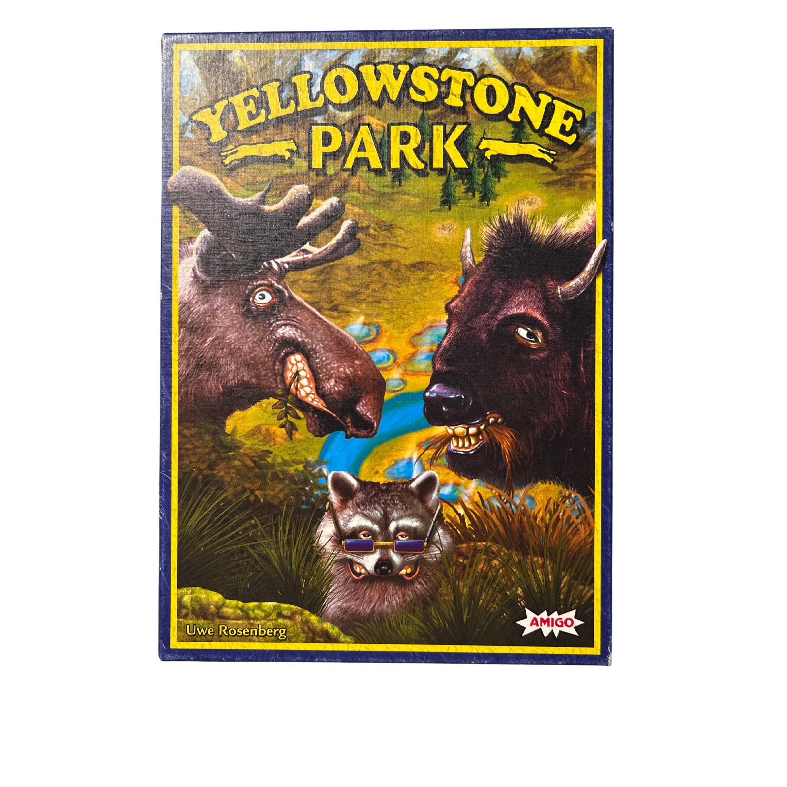 Yellowstone Park - Uwe Rosenberg - AMIGO – SKU A7418 – Gesellschaftsspiel gebraucht kaufen bei Brettspielimperium