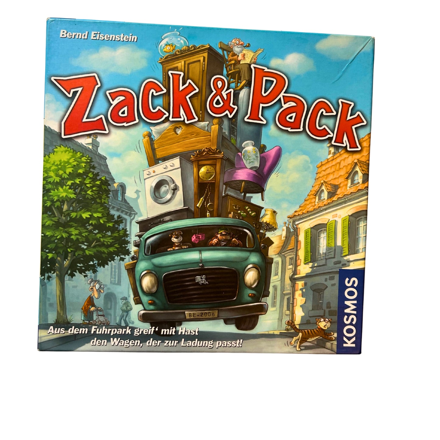 Zack & Pack - Bernd Eisenstein - Kosmos – SKU A12261 – Gesellschaftsspiel gebraucht kaufen bei Brettspielimperium