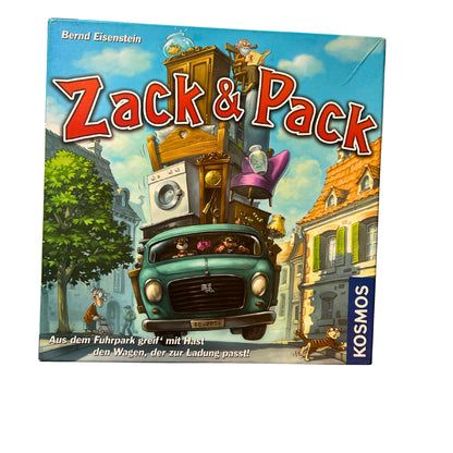 Zack & Pack - Bernd Eisenstein - Kosmos – SKU A12261 – Gesellschaftsspiel gebraucht kaufen bei Brettspielimperium
