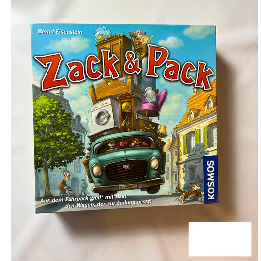 Zack & Pack - Bernd Eisenstein - Kosmos – SKU A6462 – Gesellschaftsspiel gebraucht kaufen bei Brettspielimperium