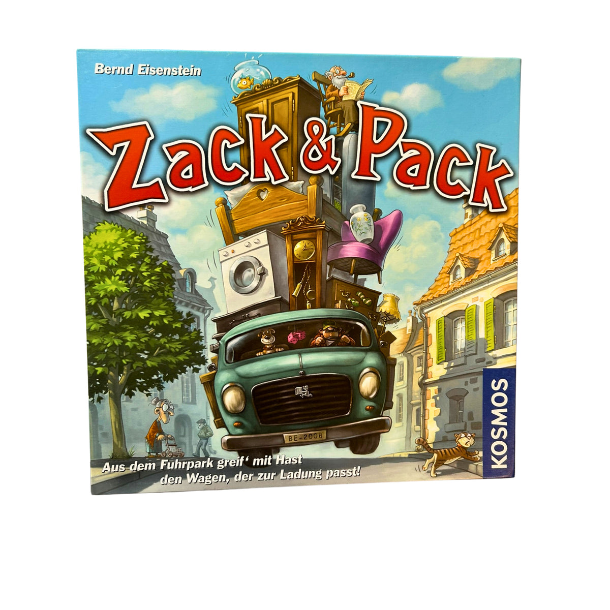 Zack & Pack - Bernd Eisenstein - Kosmos – SKU A7860 – Gesellschaftsspiel gebraucht kaufen bei Brettspielimperium
