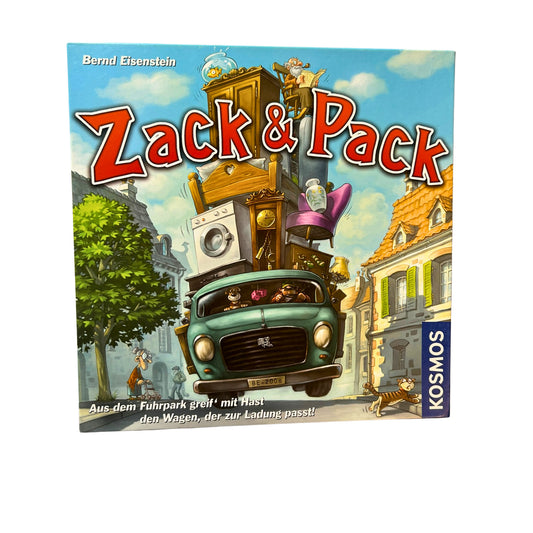 Zack & Pack - Bernd Eisenstein - Kosmos – SKU A7860 – Gesellschaftsspiel gebraucht kaufen bei Brettspielimperium