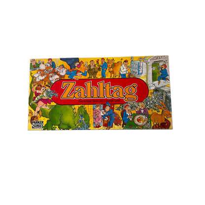 Zahltag - Das lustige Spiel um's leidige Geld - Parker 1977 – SKU A13511 – Gesellschaftsspiel gebraucht kaufen bei Brettspielimperium