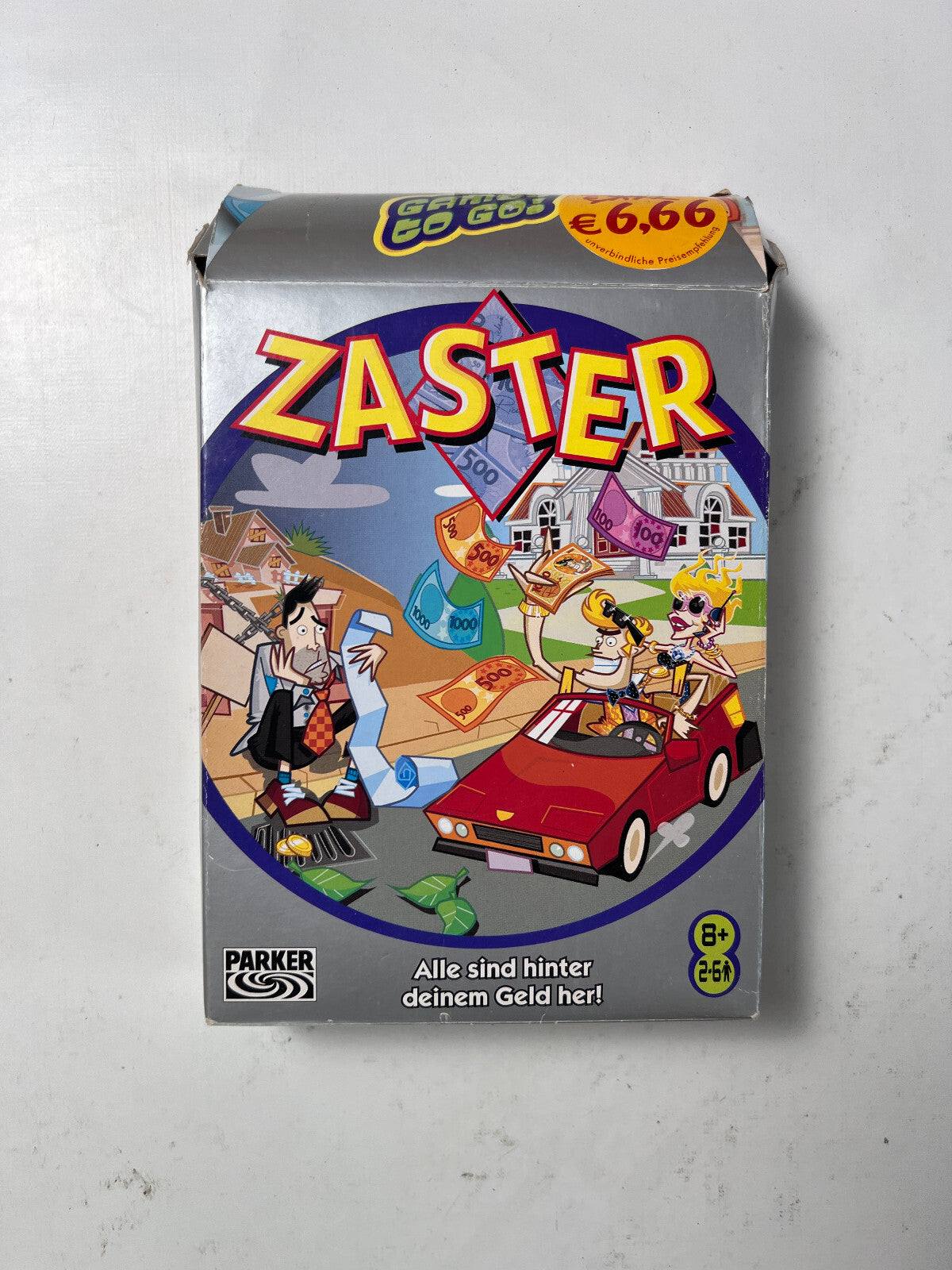 Zaster kompakt Spiel kleine Ausgabe Reise - Parker Hasbro - Vollständig - Ansicht 4