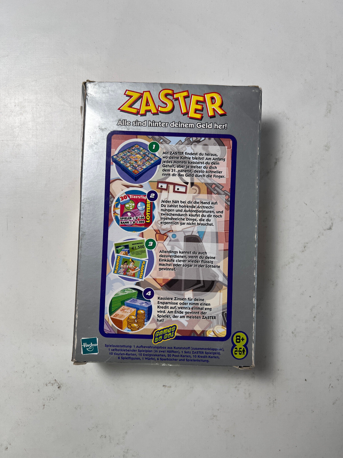 Zaster kompakt Spiel kleine Ausgabe Reise - Parker Hasbro - Vollständig - Ansicht 9