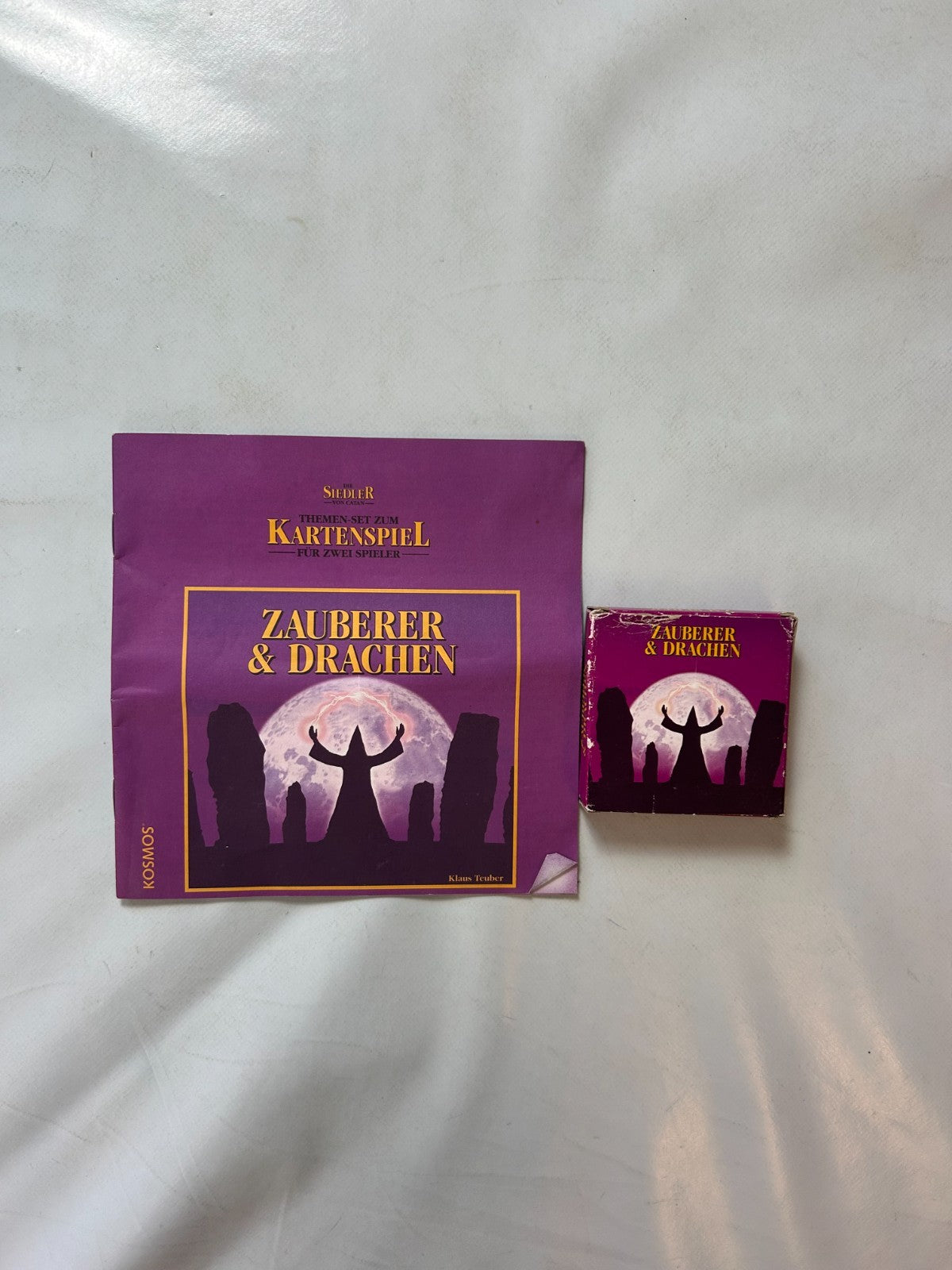 Zauberer & Drachen Themen Set Kartenspiel Siedler Von Catan Kosmos  Vollständig - Ansicht 2