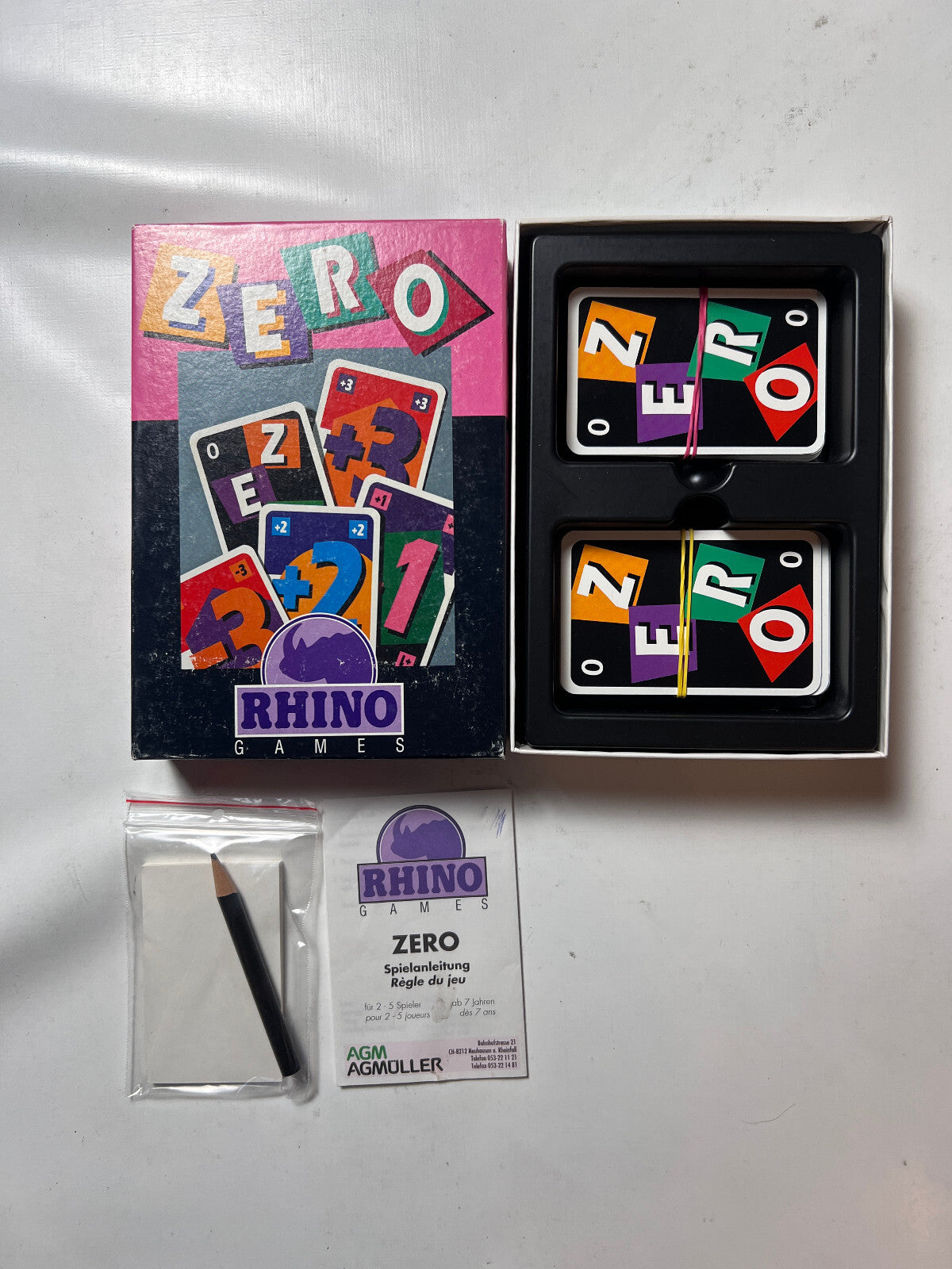ZERO - Rhino Games Kartenspiel - Vollständig - Ansicht 2
