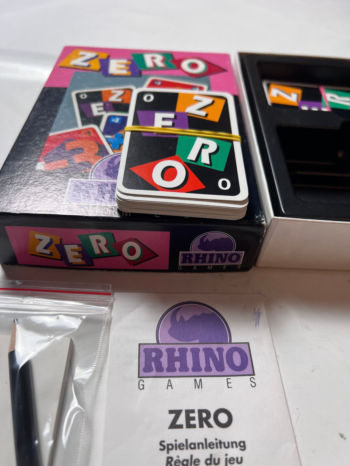 ZERO - Rhino Games Kartenspiel - Vollständig - Ansicht 4