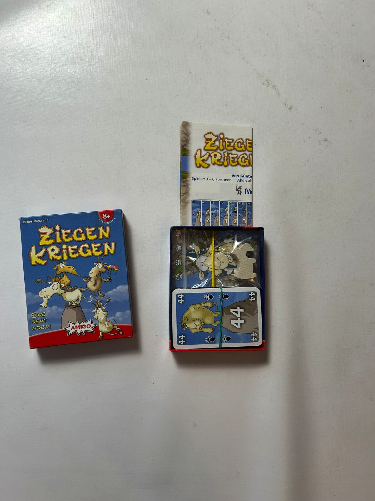 ZIEGEN KRIEGEN Amigo Kartenspiel Gesellschaftsspiel - Vollständig - Ansicht 5