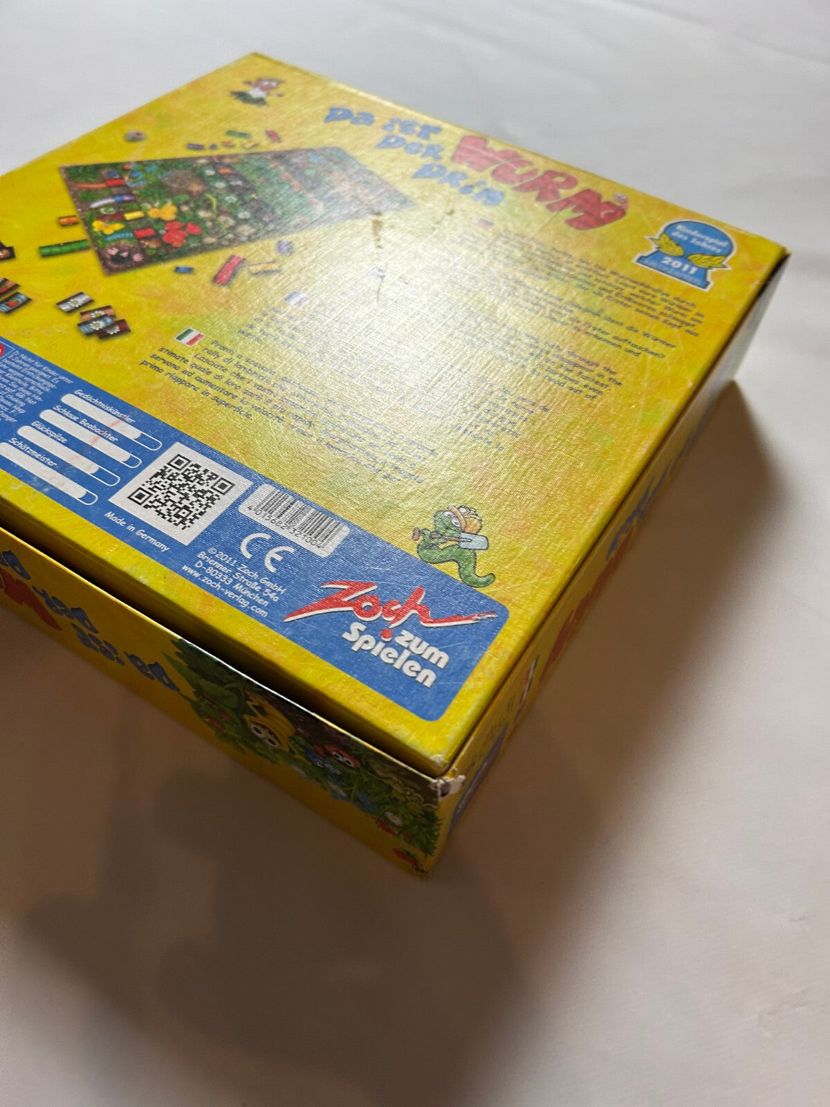 Zoch Da ist der Wurm drin Kinderspiel Brettspiel - Vollständig - Ansicht 13