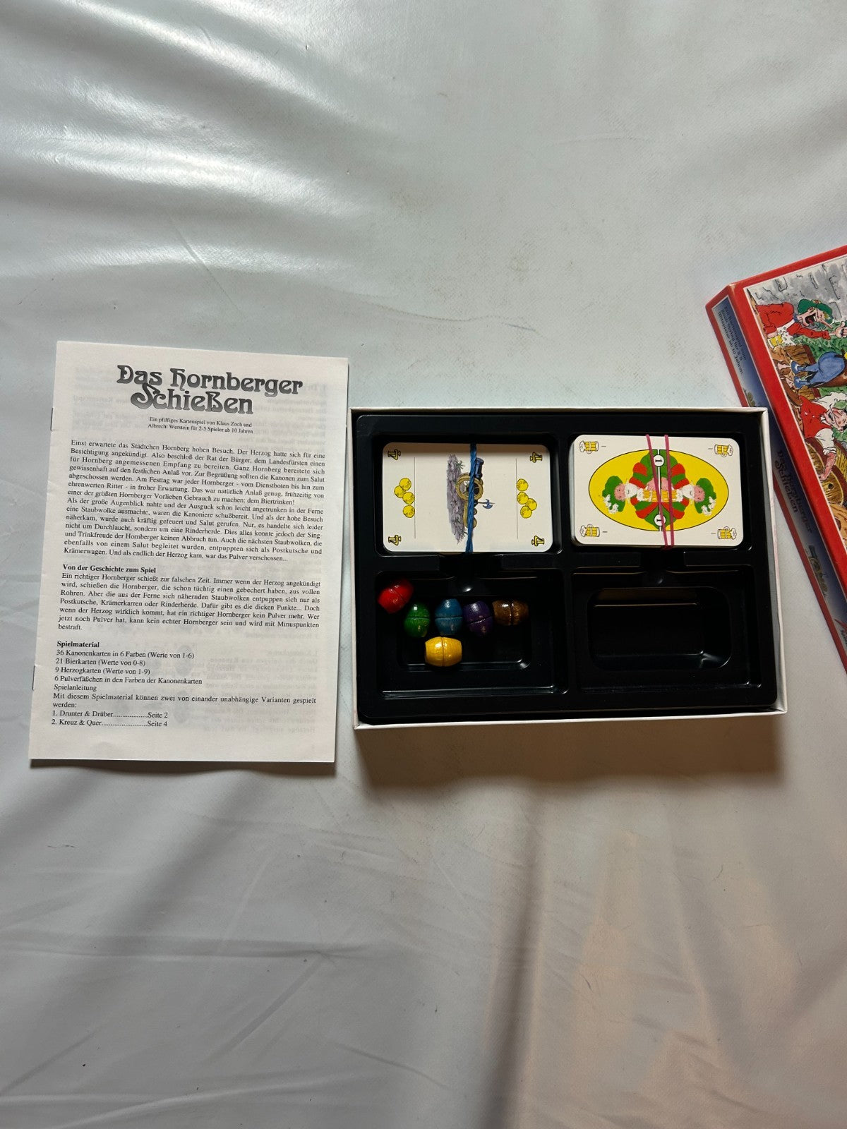 Zoch Das Hornberger Schießen Kartenspiel Gesellschaftsspiel  Vollständig - Ansicht 6