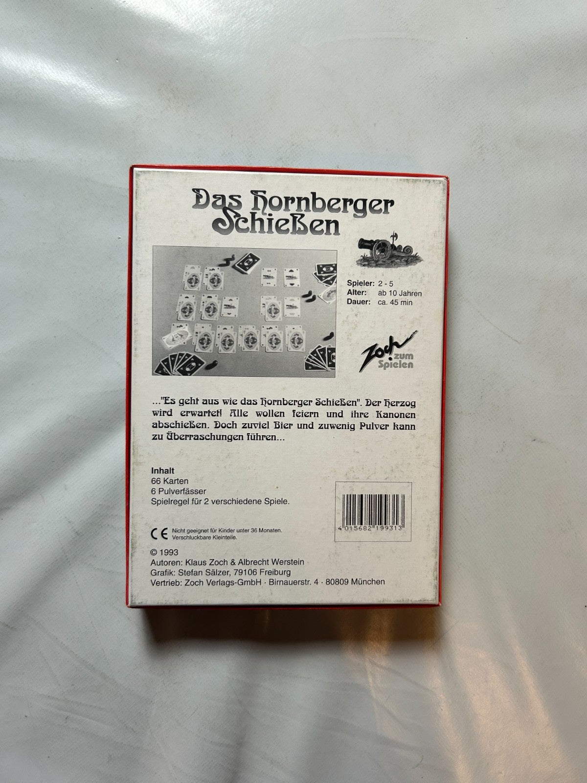 Zoch Das Hornberger Schießen Kartenspiel Gesellschaftsspiel  Vollständig - Ansicht 8