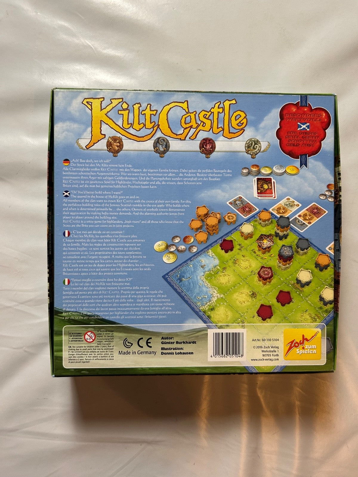 ZOCH ZUM SPIELEN - KILT CASTLE - ACH! BAU DOCH, WO ICH WILL! - Ansicht 8