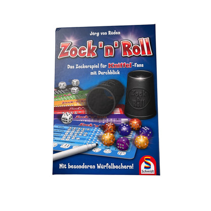 Zock‘n‘Roll / Zock n Roll - Schmidt Spiele – SKU A13562 – Gesellschaftsspiel gebraucht kaufen bei Brettspielimperium