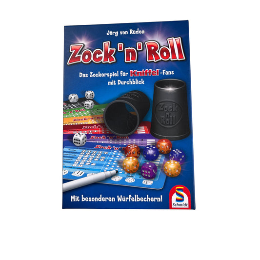 Zock‘n‘Roll / Zock n Roll - Schmidt Spiele – SKU A13837 – Gesellschaftsspiel gebraucht kaufen bei Brettspielimperium