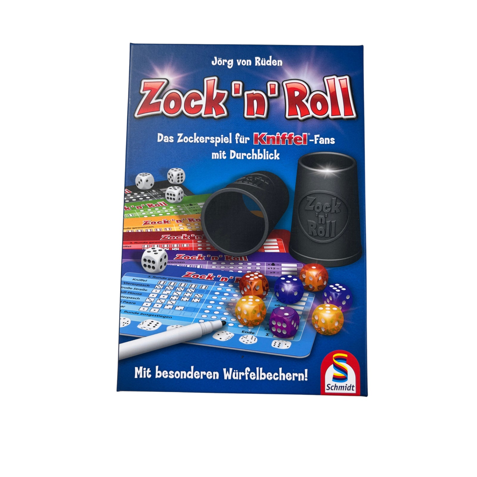 Zock‘n‘Roll / Zock n Roll - Schmidt Spiele – SKU A13871 – Gesellschaftsspiel gebraucht kaufen bei Brettspielimperium