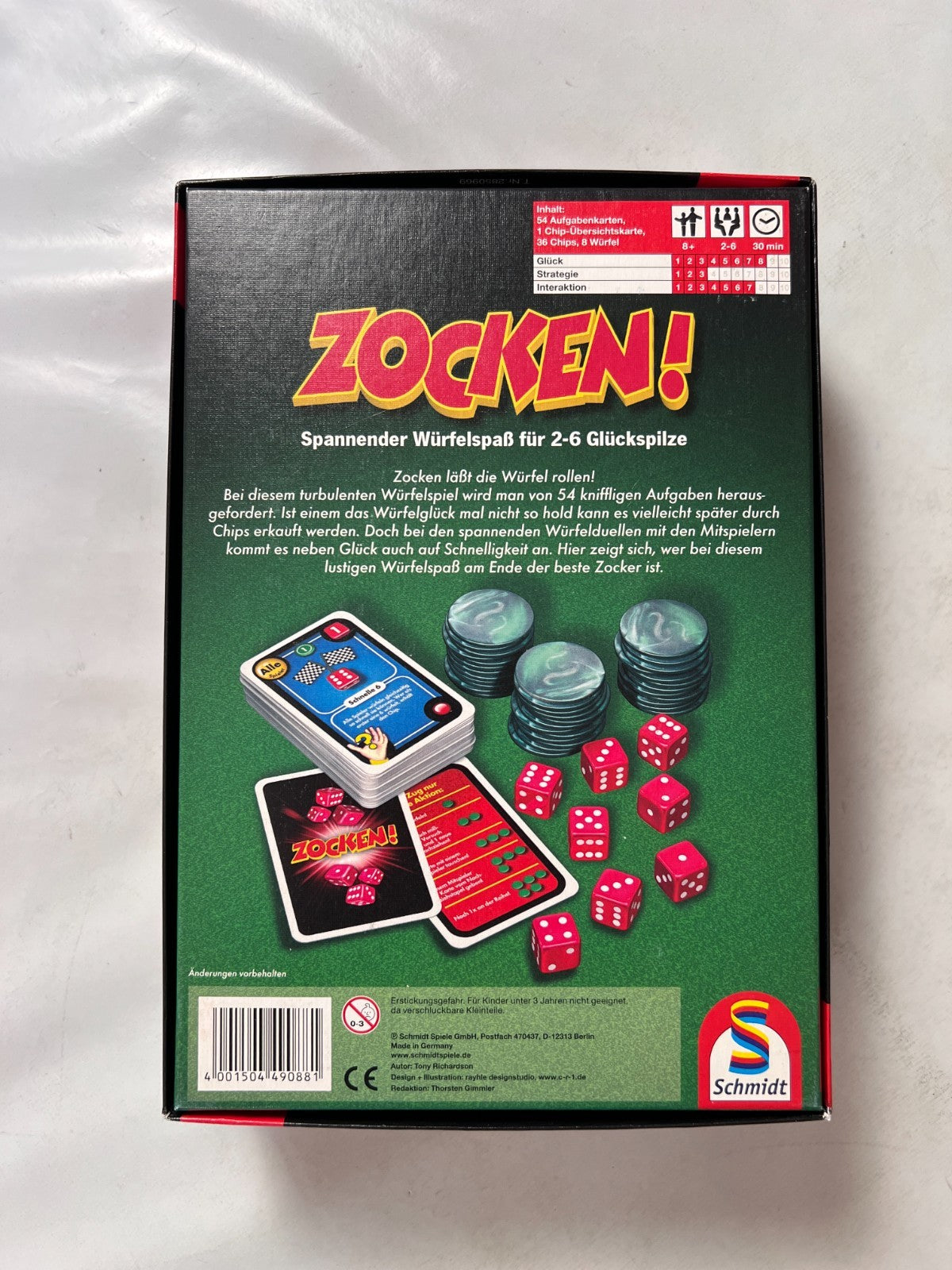 Zocken! - Schmidt Spiele  2007 - vollständig - Ansicht 9