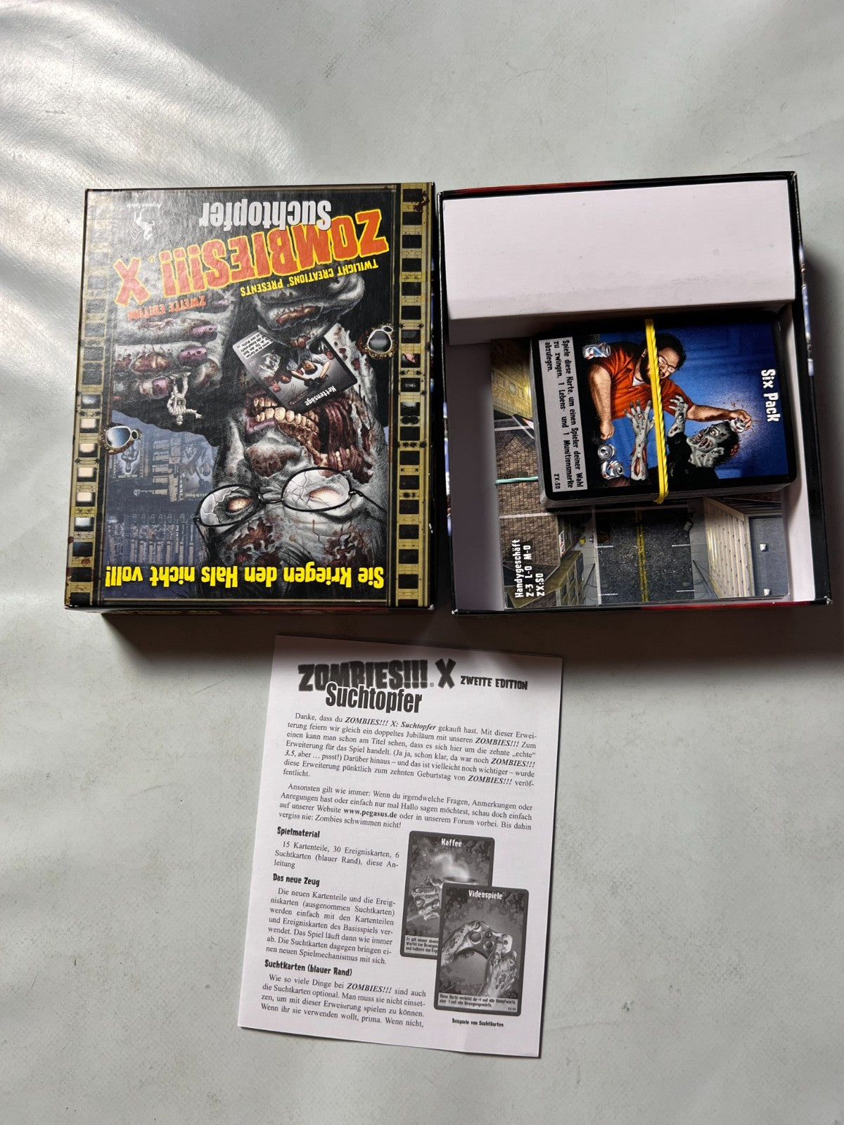 Zombies!!! X: SUCHTOPFER  Erweiterung  DEUTSCH Pegasus Vollständig - Ansicht 2