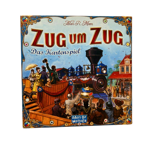 Zug um Zug - Das Kartenspiel - Alan R. Moon - Days of Wonder – SKU A5220 – Kartenspiel gebraucht kaufen bei Brettspielimperium