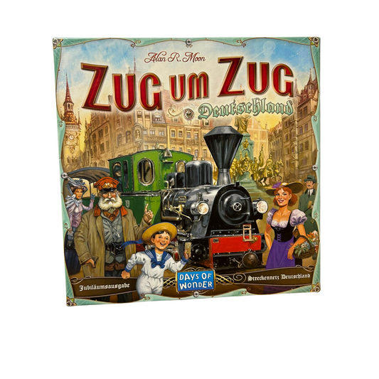 Zug um Zug Deutschland Spiel  Jubiläumsausgabe Days of wonder - Unbespielt - Ansicht 1