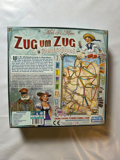 Zug um Zug Deutschland Spiel  Jubiläumsausgabe Days of wonder - Unbespielt - Ansicht 10