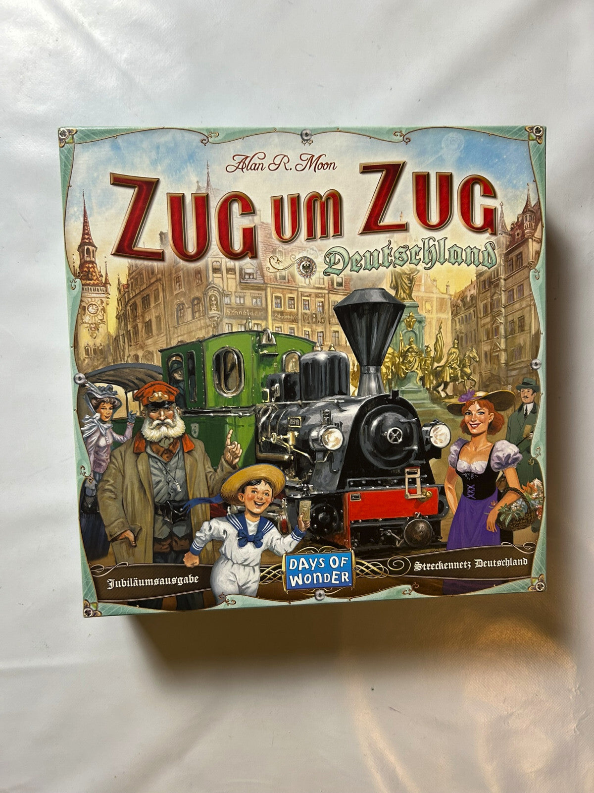 Zug um Zug Deutschland Spiel  Jubiläumsausgabe Days of wonder - Unbespielt - Ansicht 2