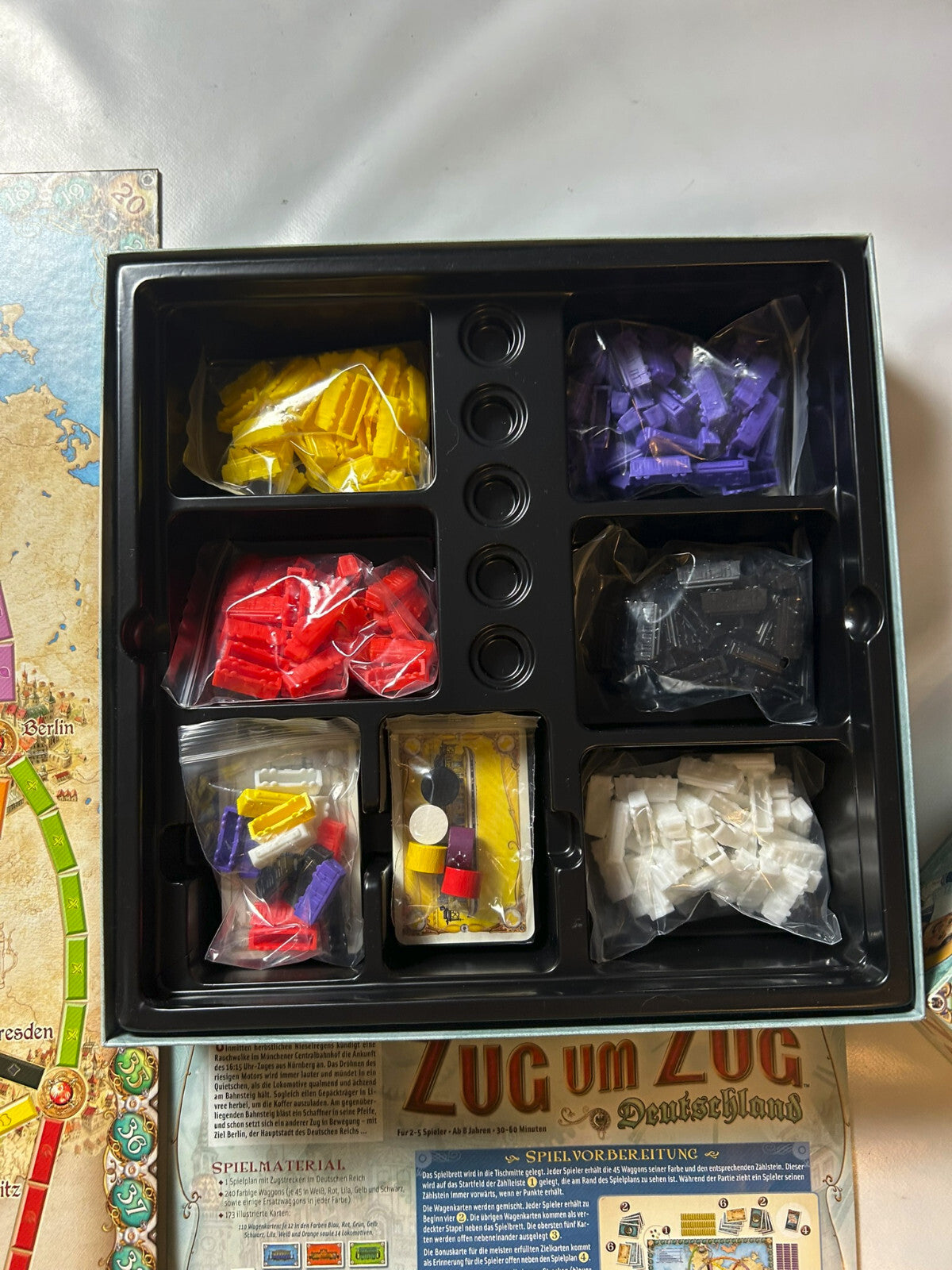 Zug um Zug Deutschland Spiel  Jubiläumsausgabe Days of wonder - Unbespielt - Ansicht 8