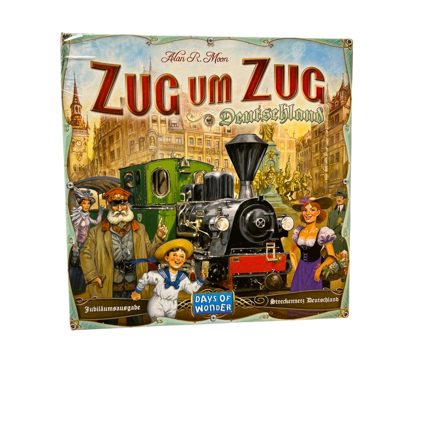 Zug um Zug Deutschland Spiel Jubiläumsausgabe Days of wonder – SKU A7803 – Gesellschaftsspiel gebraucht kaufen bei Brettspielimperium
