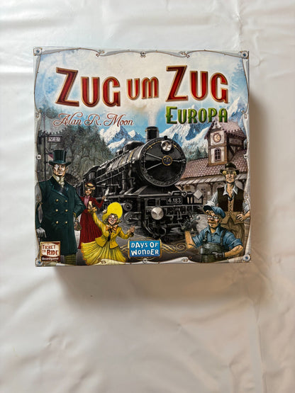 Zug um Zug Europa - Days of Wonder - Vollständig - Ansicht 2