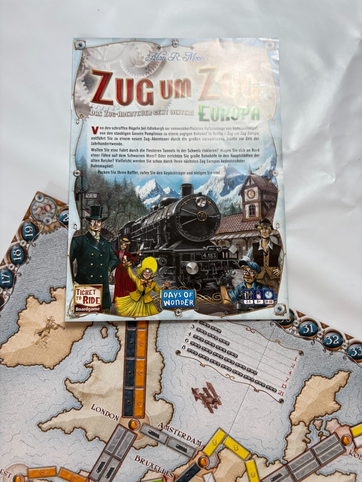 Zug um Zug Europa - Days of Wonder - Vollständig - Ansicht 7