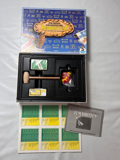 Zum ersten, zum zweiten und zum dritten Schmidt Spiele  Unbespielt - Ansicht 3