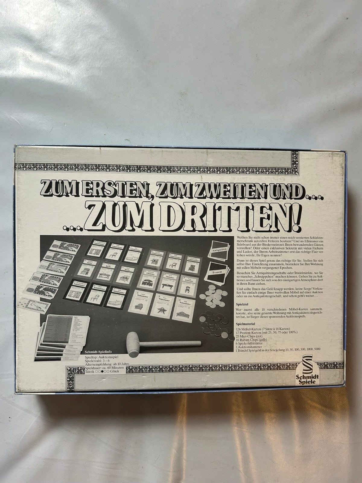 Zum ersten, zum zweiten und zum dritten Schmidt Spiele - Vollständig - Ansicht 10