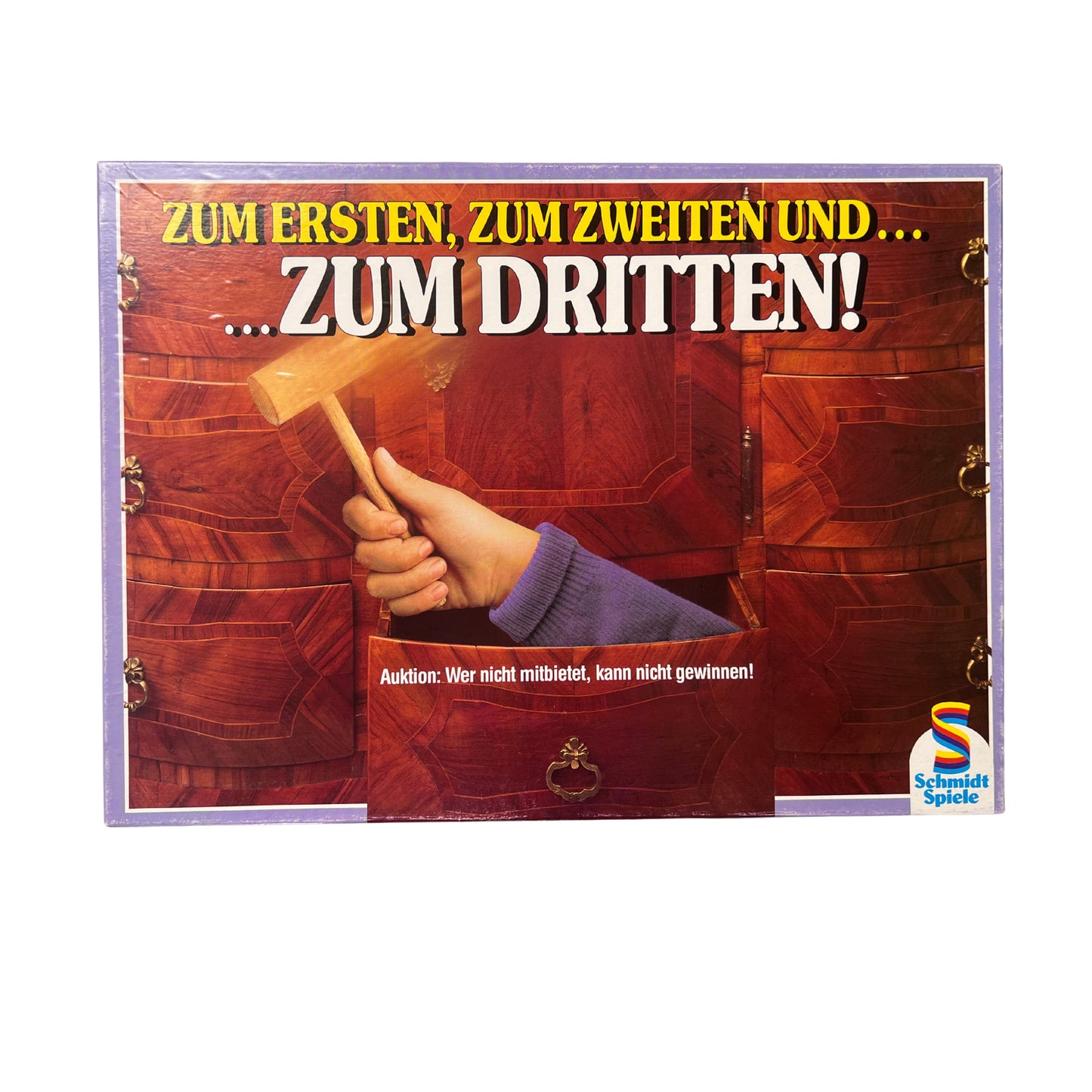 Zum ersten, zum zweiten und zum dritten Schmidt Spiele – SKU W9456 – Gesellschaftsspiel gebraucht kaufen bei Brettspielimperium